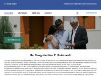 baugutachter-in.de Webseite Vorschau