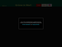 gruene-werl.de Webseite Vorschau