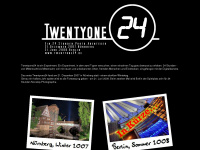 twentyone24.de Webseite Vorschau