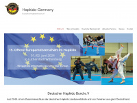 hapkido-germany.de Webseite Vorschau