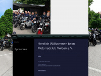 motorradclubvelden.de Webseite Vorschau