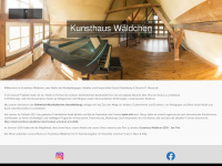 kunsthaus-waeldchen.de Webseite Vorschau