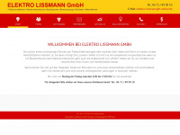 elektro-lissmann.de Webseite Vorschau