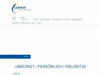 stiftung-lichthof.ch Webseite Vorschau