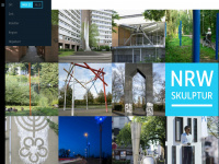 nrw-skulptur.net Webseite Vorschau
