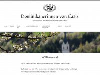 kloster-cazis-jugend.org Webseite Vorschau