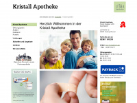 kristallapotheke.com Webseite Vorschau