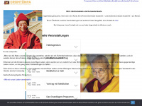 buddhismus.be Webseite Vorschau