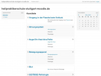 heilpraktikerschule-stuttgart-moodle.de Webseite Vorschau