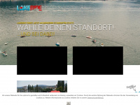 lakeride.ch Webseite Vorschau