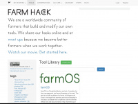 farmhack.org Webseite Vorschau