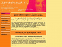 voltaire-in-kehl.de Webseite Vorschau