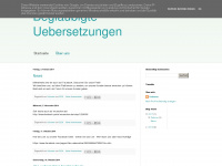 abc-uebersetzer.blogspot.com Webseite Vorschau
