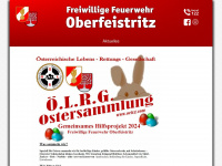 ff-oberfeistritz.at Webseite Vorschau