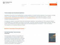 foundationmedicine.de Webseite Vorschau