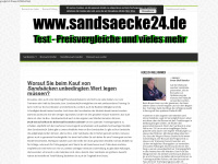 sandsaecke24.de Webseite Vorschau