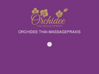 orchidee-thaimassage-praxis.de Webseite Vorschau
