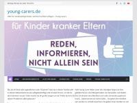 young-carers.de Webseite Vorschau