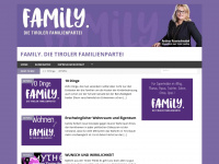family-partei.at Webseite Vorschau