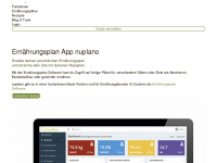 nuplano.com Webseite Vorschau