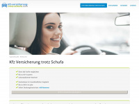 kfz-versicherung-trotz-schufa.com Webseite Vorschau
