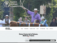 ranch-roping-competition.de Webseite Vorschau
