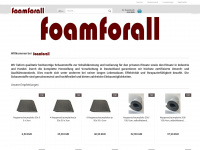 foamforall.de Webseite Vorschau