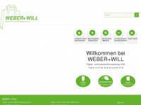 weber-will.de Webseite Vorschau