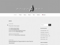 priorartgames.eu Webseite Vorschau