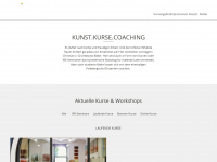 kunst-kurse-coaching.de Webseite Vorschau