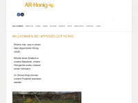 ar-honig.ch Webseite Vorschau
