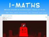 i-maths.org Webseite Vorschau