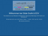 werbe-edvtechnik.de Webseite Vorschau