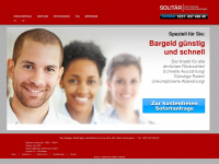 solitaer-kredit.de Webseite Vorschau
