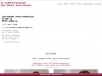 zahngesund-rundum.de Webseite Vorschau
