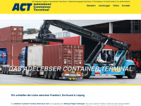 act-logistik.de Webseite Vorschau