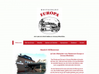restaurant-europa.net Webseite Vorschau