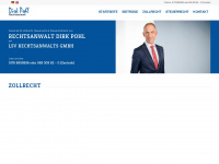 pohl-legal.com Webseite Vorschau