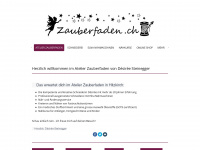 zauberfaden.ch Webseite Vorschau