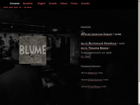blume-music.de Webseite Vorschau