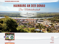info.hainburg-donau.gv.at Webseite Vorschau