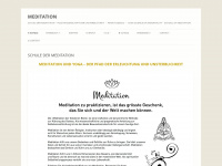 meditation.ch Webseite Vorschau