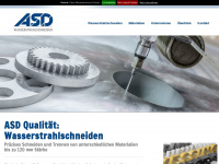 wasserstrahl.info Webseite Vorschau