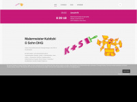 kubitzki-malermeister.de Webseite Vorschau