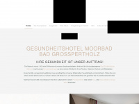 moorbad-badgrosspertholz.at Webseite Vorschau