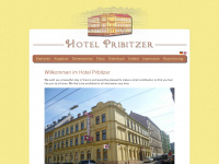 hotel-pribitzer.at Webseite Vorschau