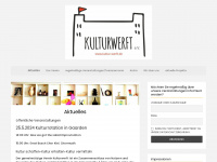 kultur-werft.de Webseite Vorschau