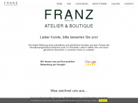 atelier-franz.de Webseite Vorschau
