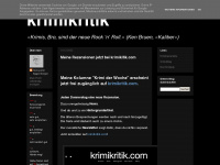 krimikritik.blogspot.com Webseite Vorschau