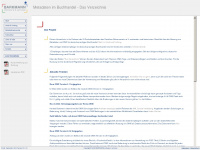 buch-metadaten.de Webseite Vorschau